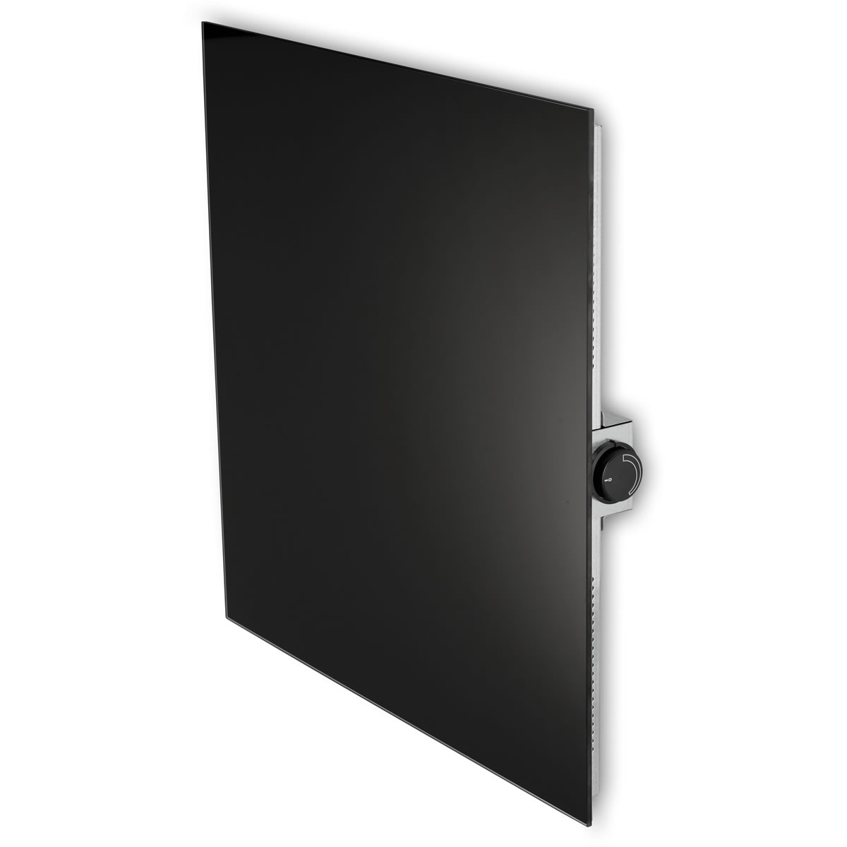 jollytherm Infrarot Glasheizkörper 60 x 80 cm, 580 Watt, schwarz - 10561