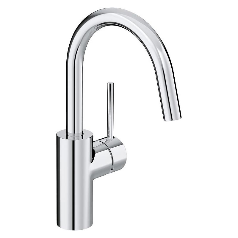 Waschtischarmatur Kludi Bozz, Ausladung 165 mm, chrom - 380280576