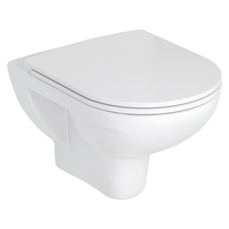 Combi-Pack Laufen PRO Wand-Tiefspül-WC, spülrandlos & WC-Sitz Softclose, abnehmbar - H8669510000001
