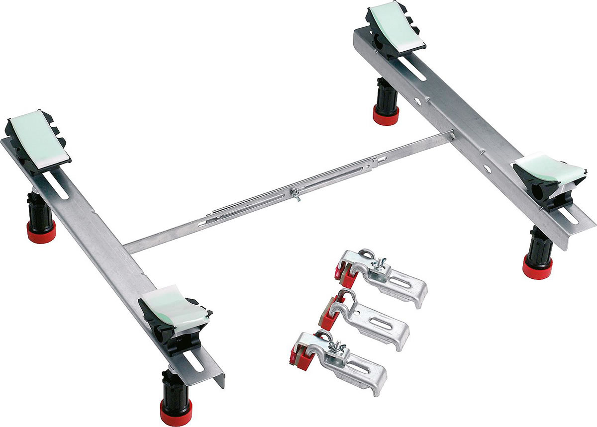 MEPA Badewannenfuss Standard Plus - für Stahlbadewannnen - bis 1800 x 800 mm, ab 2,3 mm Materialstärke - 110 010