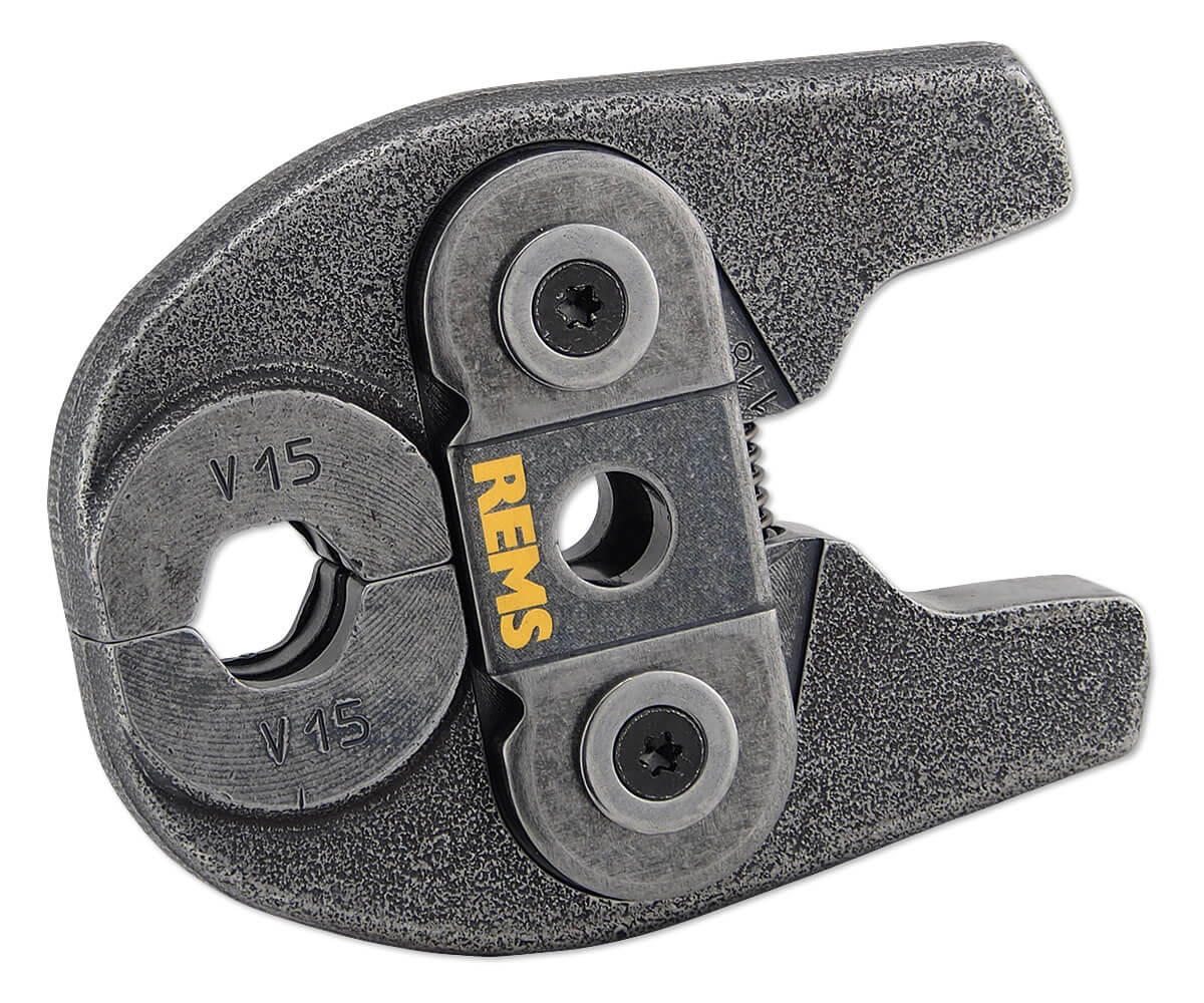 REMS Pressbacke / Presszange Mini V 15 für Radial-Pressmaschinen REMS Pressbacke / Presszange Mini V 15 für Radial-Pressmaschinen