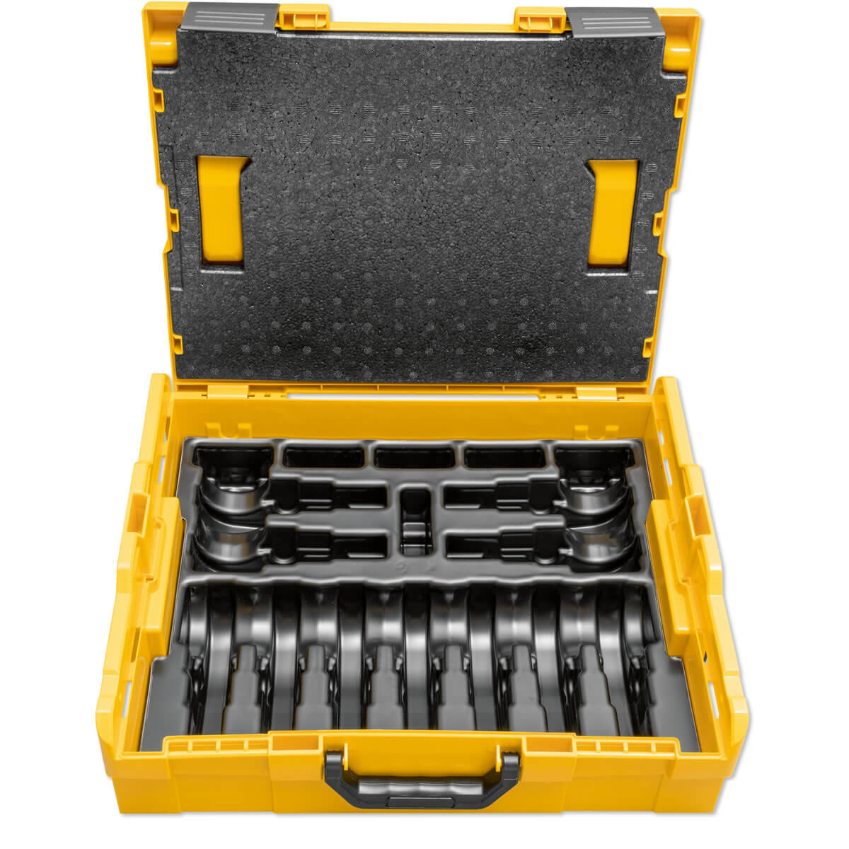 REMS Systemkoffer L-Boxx mit Einlage für 11 REMS-Presszangen Mini
