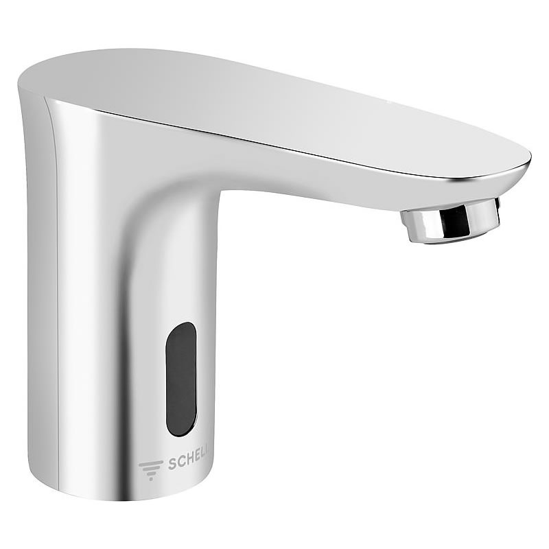 Waschtischarmatur Schell MODUS E HD-K, Ausladung 120 mm, IR-Sensor, Batteriebetrieb, chrom - 021720699