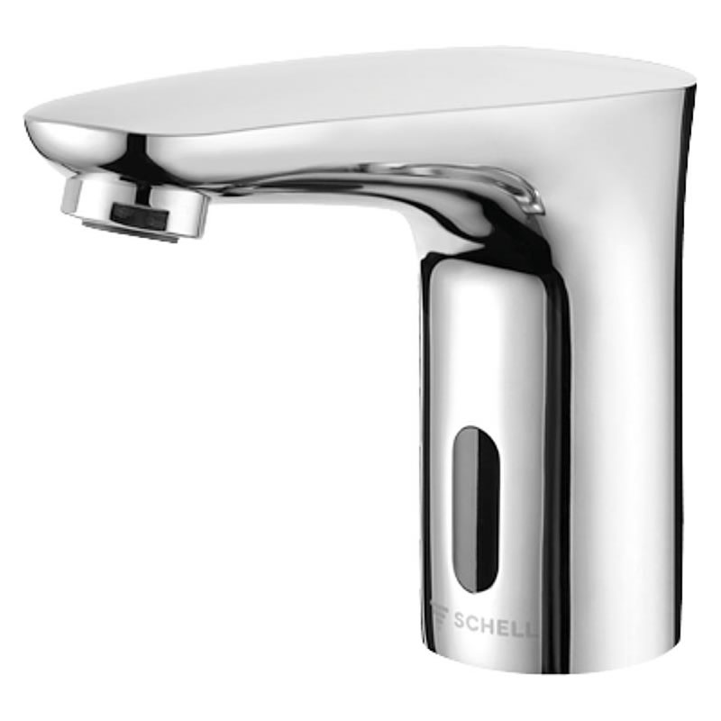 Waschtischarmatur Schell MODUS E HD-K, Ausladung 120 mm, IR-Sensor, Netzbetrieb, chrom - 021730699