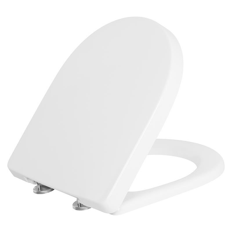 WC-Sitz Villeroy & Boch O.Novo Compact, Scharnier Edelstahl, weiß - 9M406101