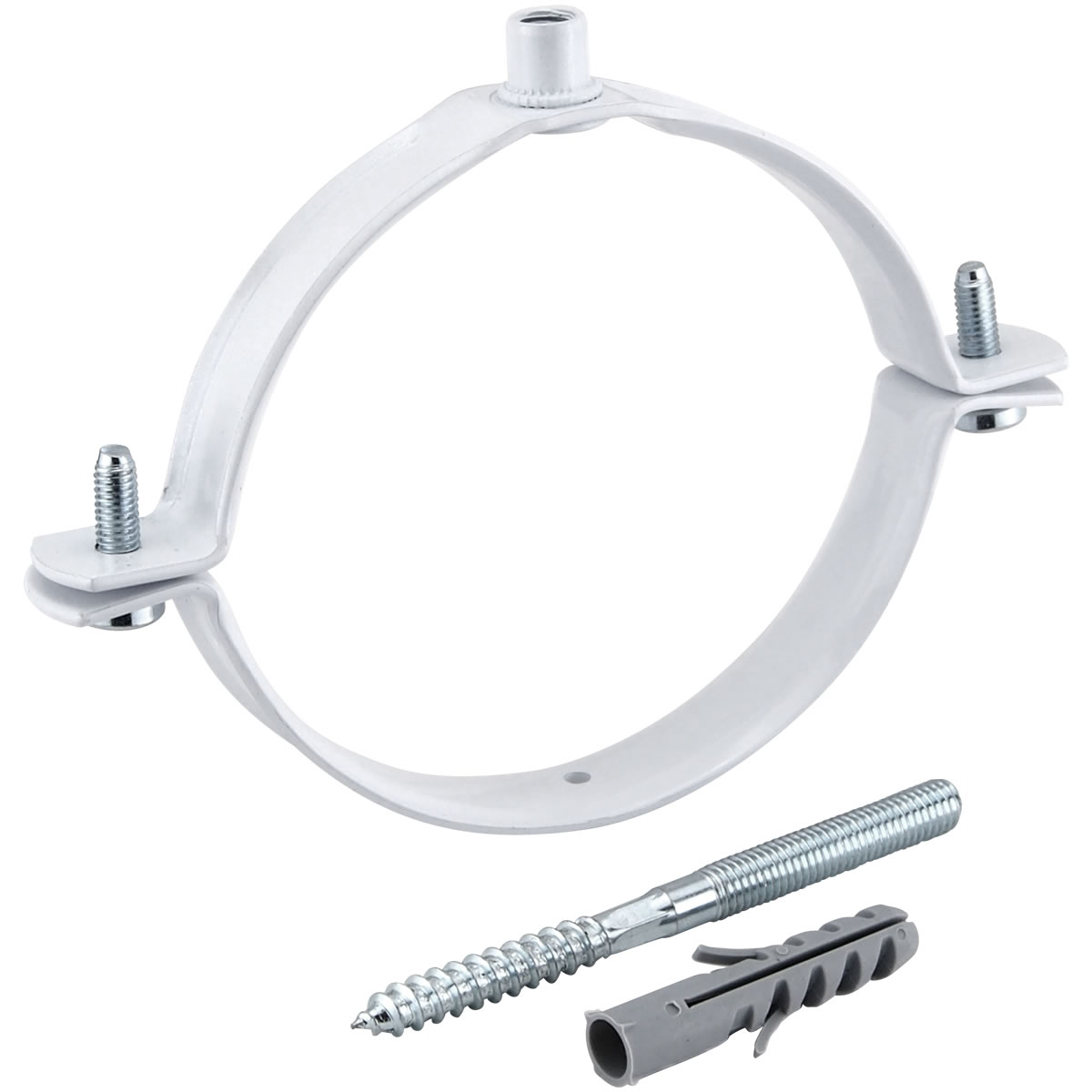 Viessmann Befestigungsschelle weiß, Ø 125 mm, für AZ-System - ZK05946