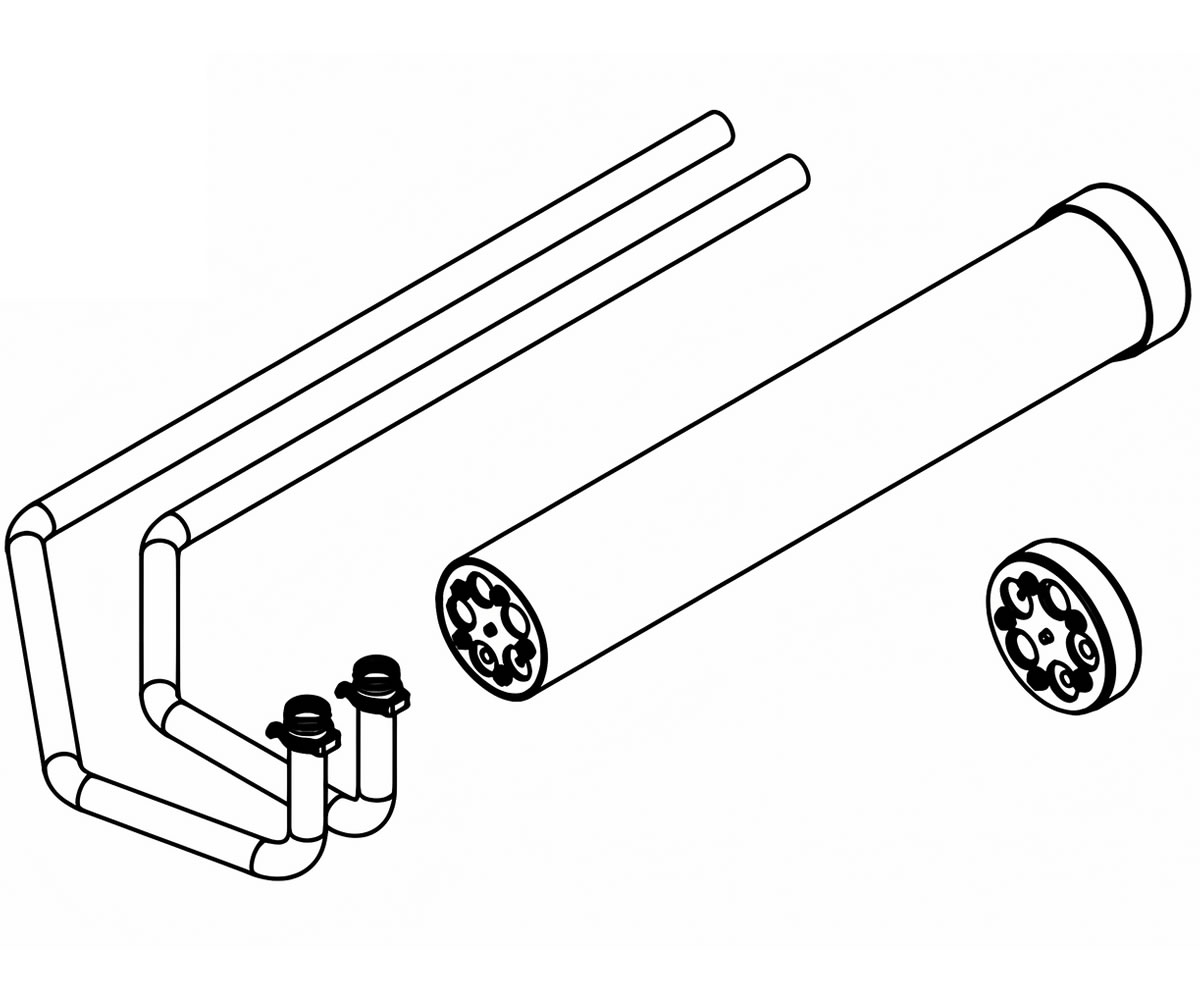 Viessmann Anschluss-Set für Wandkonsole ohne Wärmedämmung - ZK06429