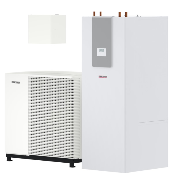 Stiebel Eltron Luft-Wasser-Wärmepumpe WPL-A 10.2 W Plus HK 400 + HSBC 300 - 208574