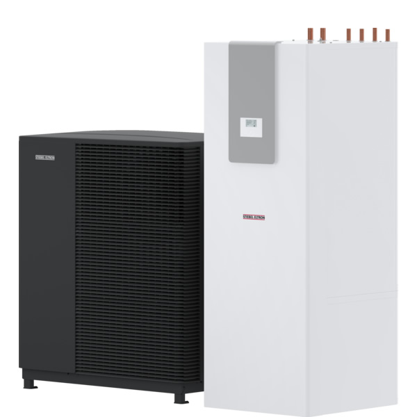 Stiebel Eltron Luft-Wasser-Wärmepumpe WPL-A 13.2 Plus HK 400 + HSBC 200 - 207555