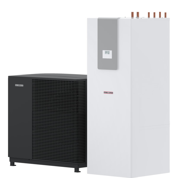 Stiebel Eltron Luft-Wasser-Wärmepumpe WPL-A 10.2 Plus HK 400 + HSBC 200 - 207554