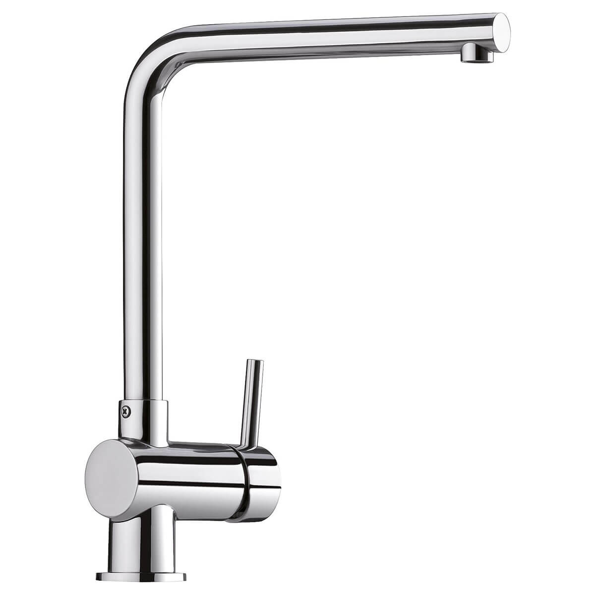 Spültischmischer INOX COLORADO mit schwenkbarem L-Auslauf