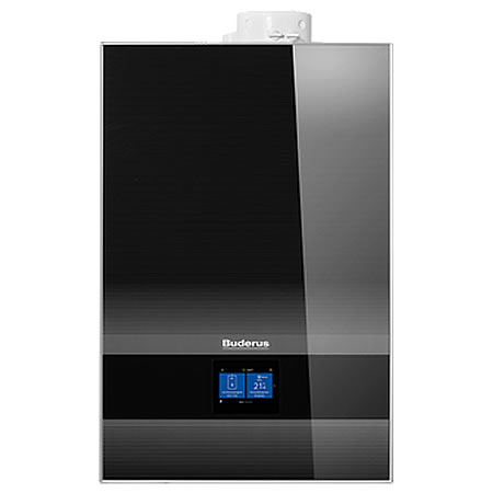 Buderus Gas-Brennwerttherme Logamax plus GB192i.2 schwarz - 25 kW - 7736702061