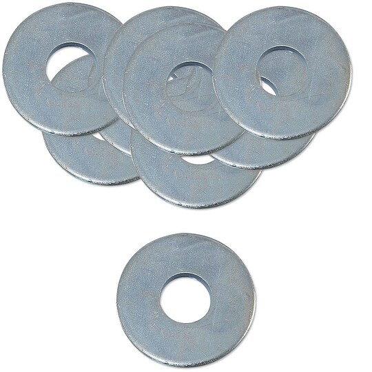 Bild 1 - 100 Stk. Unterlegscheibe Stahl verzinkt - 13 x 37 x 3 mm - nach DIN 9021- fr Schrauben 12 mm