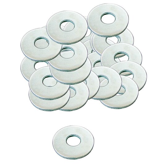 Bild 1 - 200 Stk. Unterlegscheibe Stahl verzinkt - 8,4 x 24 x 2 mm - nach DIN 9021- f�r Schrauben 8 mm