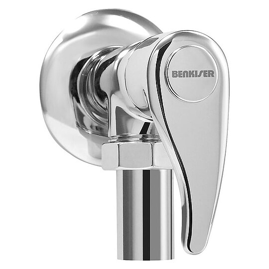 Bild 1 - WC-Druckspüler Benkiser Typ 810 nicht selbstschließend, chrom - 8103000