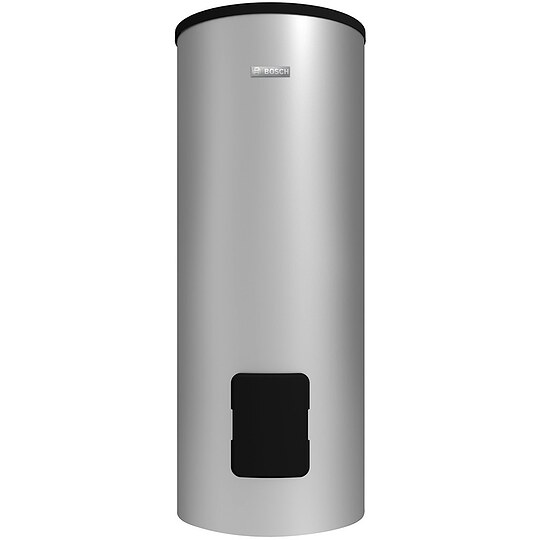 Bild 1 - BOSCH Edelstahlspeicher STORA SW 160 P 1 A, 161 l, silber/schwarz - 1310 x 600 mm - 7735500506