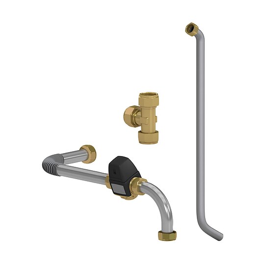 Bild 1 - BOSCH Zubehör Frischwasserstationen SZ10, Mischventilset SZ10 Flow Fresh FF 20 - 7735600332