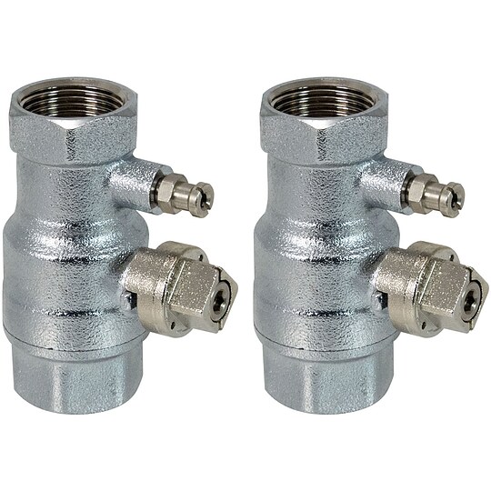 Bild 1 - Buderus Wartungshahn-Set 3/4'' fr Aufputzmontage - 7738112207