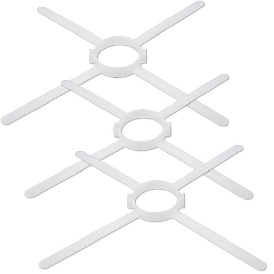 Bild 1 - Buderus Abstandhalter-Set - 3 Stk. für PP-Abgasrohr Ø 80 mm - 7738112597