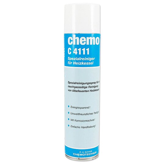 Bild 1 - CHEMOTECHNIK Spezialreiniger Schaumreiniger C 4111 fr l-Heizkessel - Spraydose 600 ml