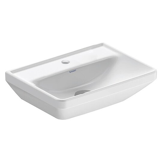 Bild 1 - Handwaschbecken Duravit D-Neo 450 x 130 x 335 mm, ohne �berlauf, 1 Hahnloch mittig, wei� - 0738450041