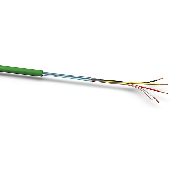 Bild 1 - XBK EIB-Installationsbus J-Y(St)Yh, 2 x 2 x 0,8 mm² - grün - Rolle je 100 m
