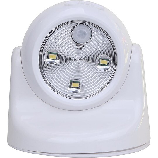 Bild 1 - Wand-/Deckenspot LED Bewegungsmelder, wei�, batteriebetrieben - 115 x 120 mm