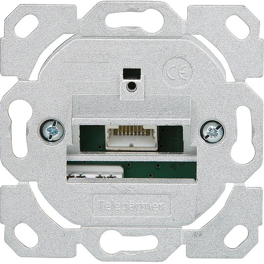 Bild 1 - Anschlussdose AMJ45 8 K Unterputz 0 Cat.6A - ohne Zentralplatte