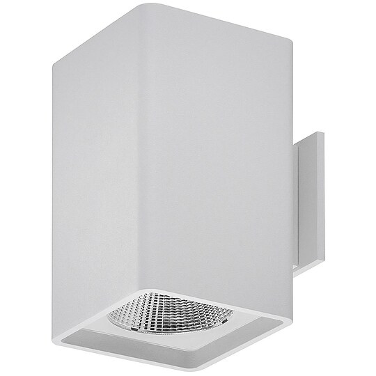 Bild 1 - LED-Wandanbauleuchte eckig 230V, 11W, 3000K, wei - 127 x 100 x 160 mm