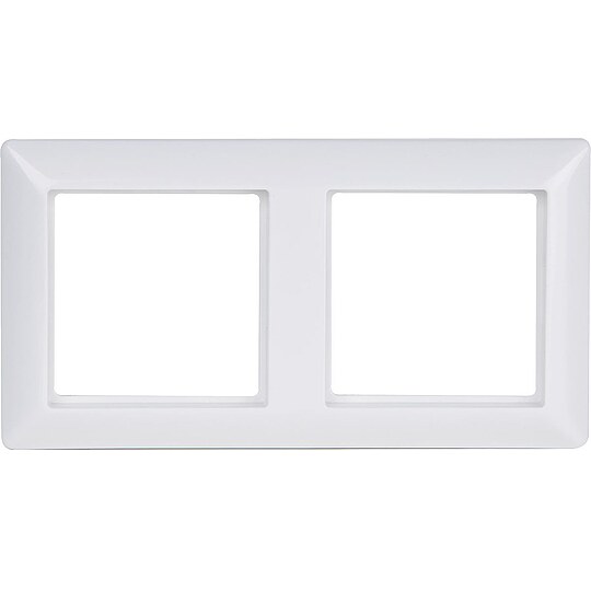 Bild 1 - Abdeckrahmen Jung AS 582 WW 2-fach, Alpinwei�