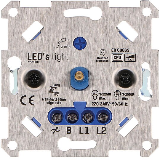Bild 1 - Universal Dimmer 3 - 250W Halogen-/LED-Lampen Wechselschaltung