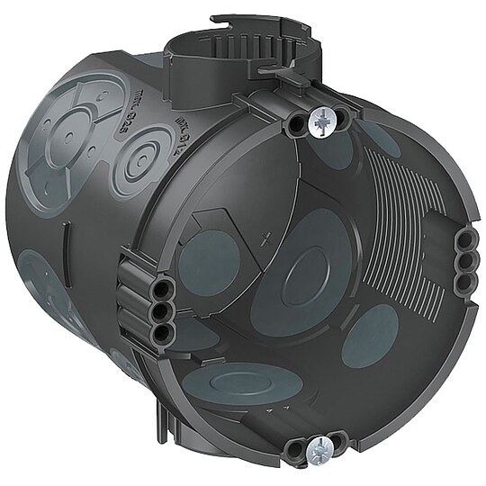 Bild 1 - Unterputz-Ger�tedosen 25 St�ck, luftdicht, mit Schrauben, � 60 mm - Tiefe 66 mm