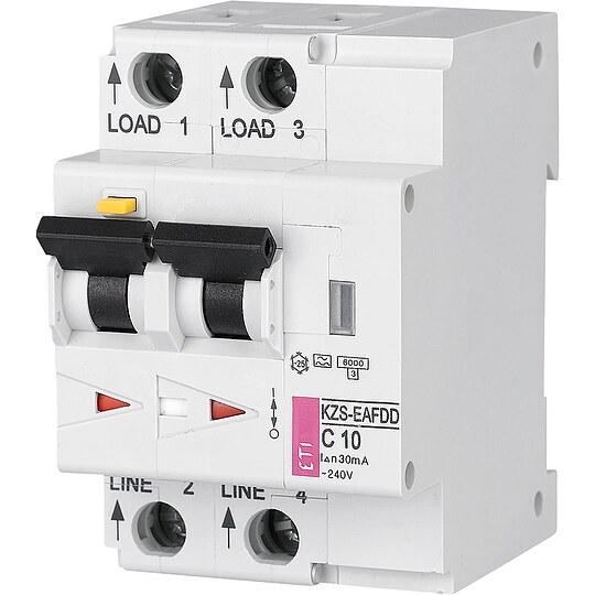 Bild 1 - Brandschutzschalter AFDD, B13A, 30 mA, 10kA, Typ A