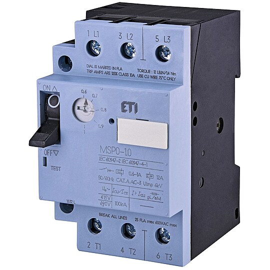 KLÖCKNER-MÖLLER EATON * PKZM1-1,0 * Motorschutzschalter 1,0A 660V AC3