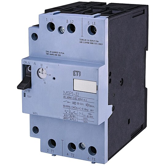 Bild 1 - ETI Motorschutzschalter MSP1-32, REG