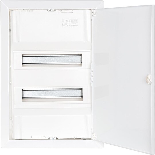 Bild 1 - Hohlwand-Kleinverteiler Jumbo, 2-reihig 24+4 Module Schraubklemme