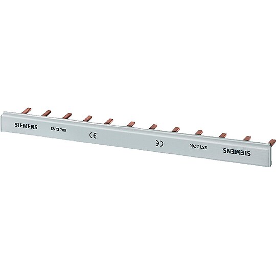 Bild 1 - Sammelschiene 16 Qmm, 1-phasig 1016 mm