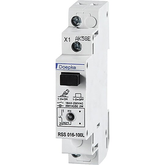 Bild 1 - Steuerschalter Doepke RSS 016-100L 1-polig, Taster