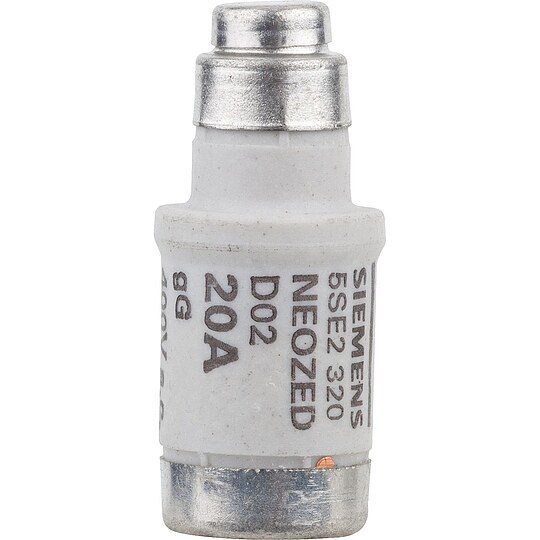 Bild 1 - Siemens Neozed Sicherungseinsatz, D02 20A