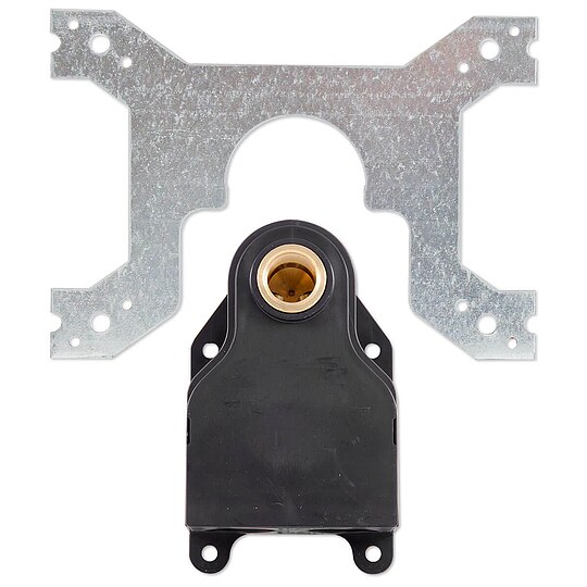 Bild 1 - Doppel Wanddose f�r Klemmringverschraubung 3/4'' Eurokonus - 1/2'' IG