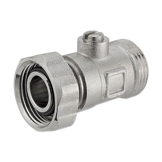 Bild 1 - Eurokonus-Kugelhahn aus Messing