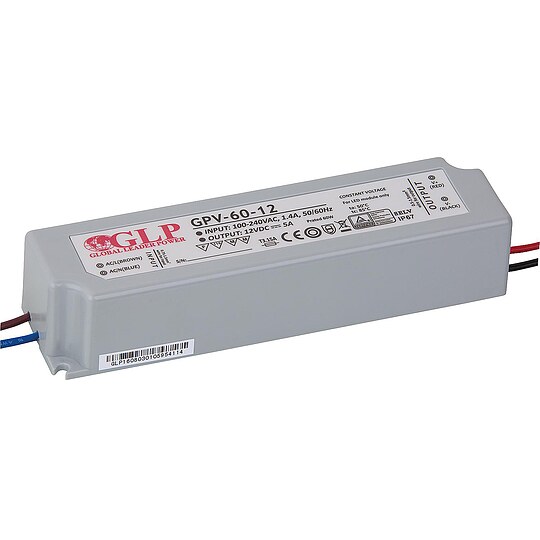 Bild 1 - Trafo f�r Leuchtmittel 12V, 0-60W - nicht dimmbar - 178 x 52 x 38 mm