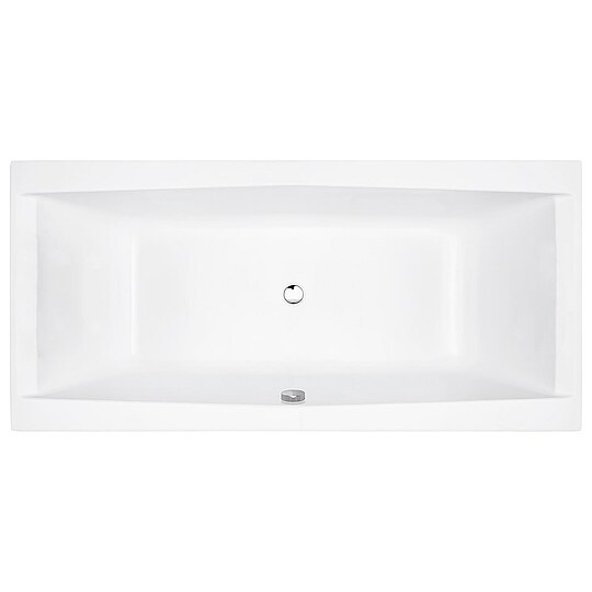 Bild 1 - Duo-Badewanne Larcis 1800 x 500 x 800 mm, Inhalt 300 l, Acryl, weiß - 93 148 91