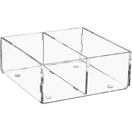 RVK TEC Sortierboxen - 20 Stück Gelbe Insertboxen Mit 5 Fächern Für Wendeschneidplatten