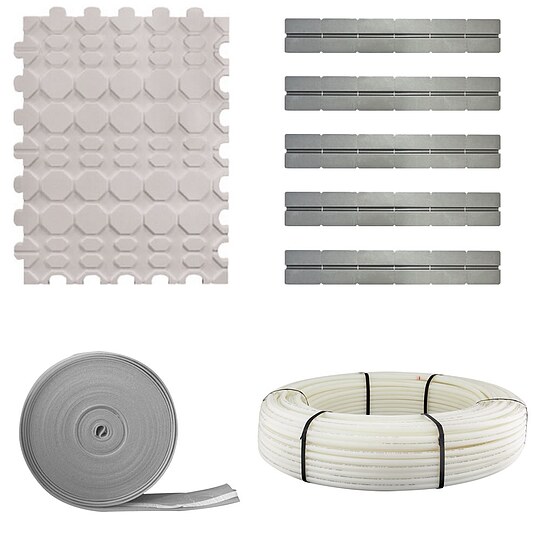 Bild 1 - 155 m² Fußbodenheizung-Set - Trockenbausystem