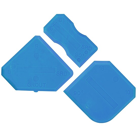 Bild 1 - FERMIT Silikon-Fugenwerkzeug-Set - 3-teilig - 16037