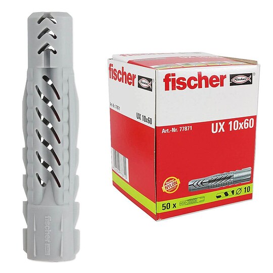 Bild 1 - 50 Stk. Fischer Universaldbel UX 10 x 60 - 77871