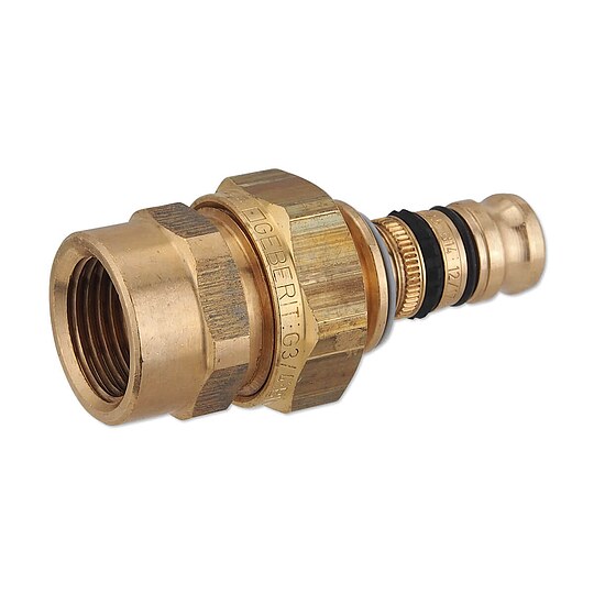 Bild 1 - GEBERIT Mepla Press-�bergangsverschraubung 20 mm x 1/2 Zoll IG - 602.595.00.5