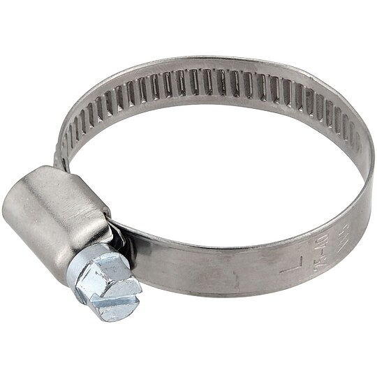 Bild 1 - Schlauchschelle W5 aus Edelstahl (V4A) - Spannbereich 40 - 60 mm - Breite 9 mm