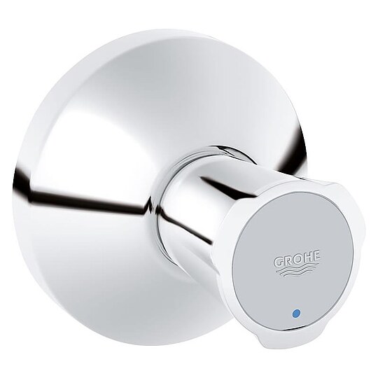 Bild 1 - UP-Ventil Oberbau Grohe Costa Einbautiefe 20-80 mm Markierung blau, chrom - 19808001